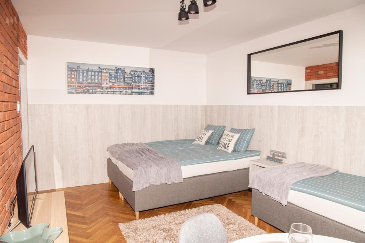Ferienwohnung Leborska Kajuta Lębork Exterior foto