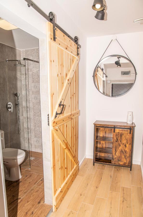 Ferienwohnung Leborska Kajuta Lębork Exterior foto