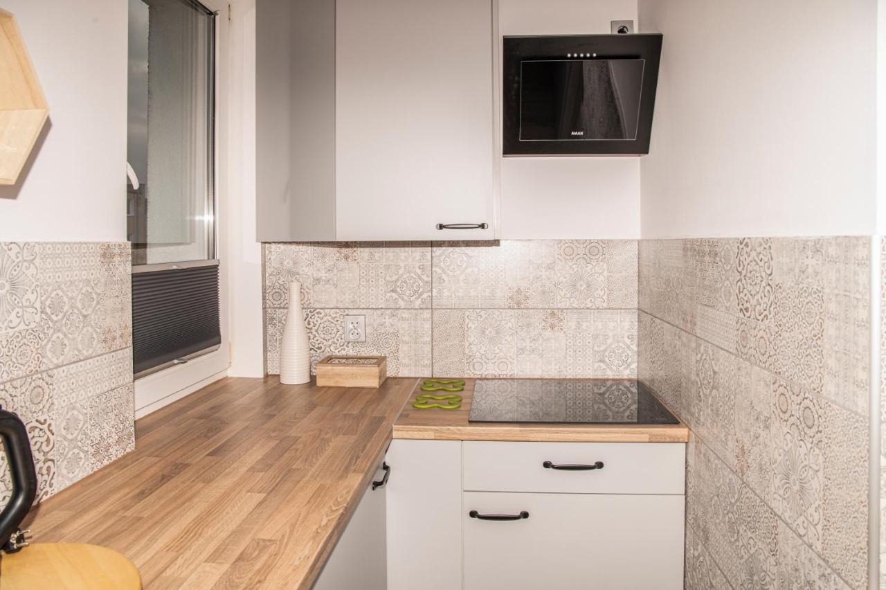 Ferienwohnung Leborska Kajuta Lębork Exterior foto