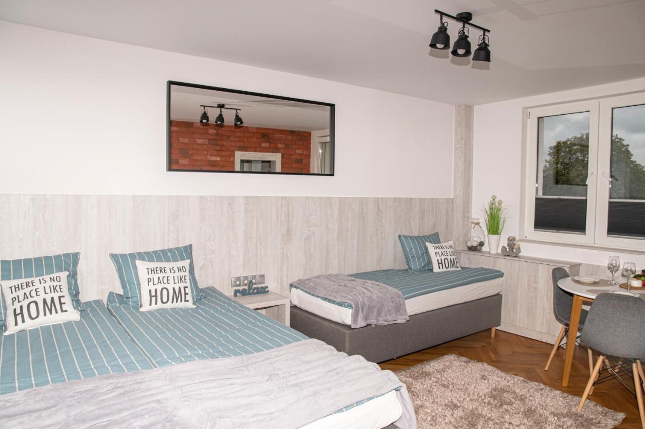 Ferienwohnung Leborska Kajuta Lębork Exterior foto