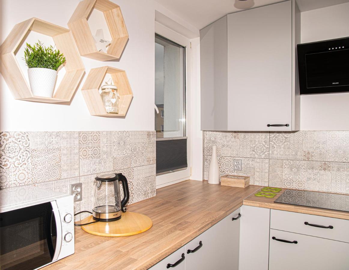 Ferienwohnung Leborska Kajuta Lębork Exterior foto