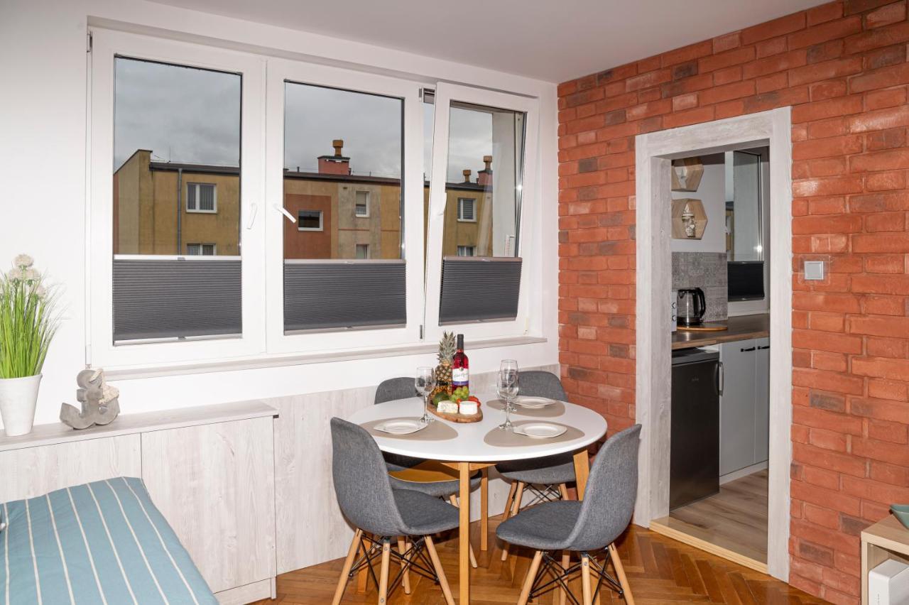 Ferienwohnung Leborska Kajuta Lębork Exterior foto